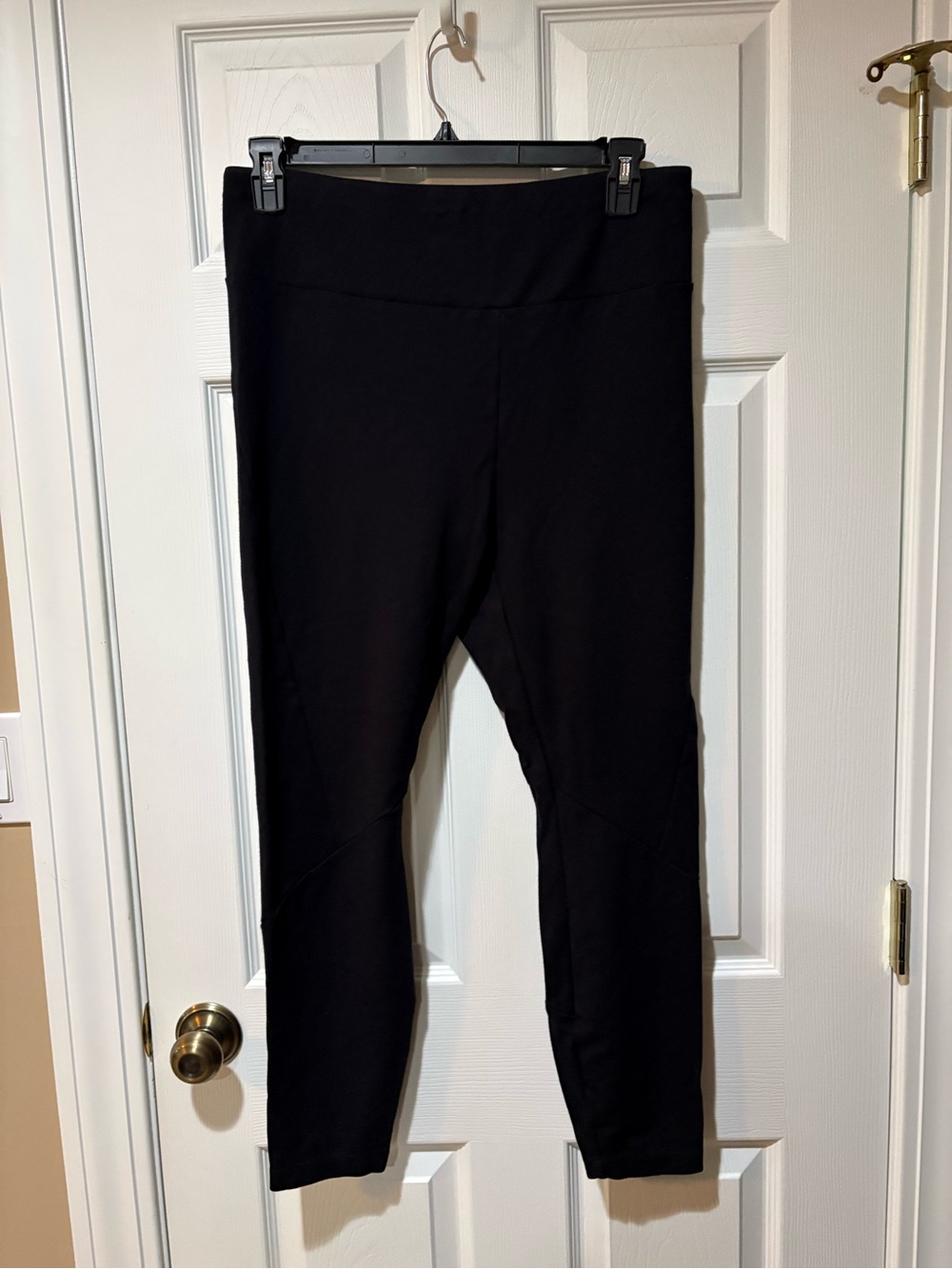 CAbi Black High-Rise Stretch Leggings